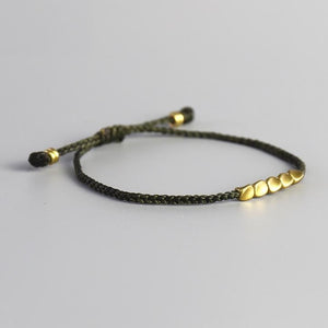 Bracelet Tibétain 'Bonheur & Prospérité'