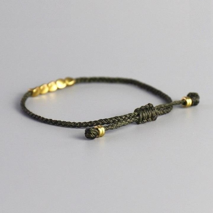 Bracelet Tibétain 'Bonheur & Prospérité'