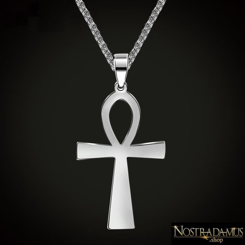 Croix dIsis Ankh en Acier Inoxydable - Pendentif Colliers