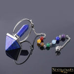 Pendule Energie - 6 minéraux disponibles - Lapis Lazuli - Pendentifs