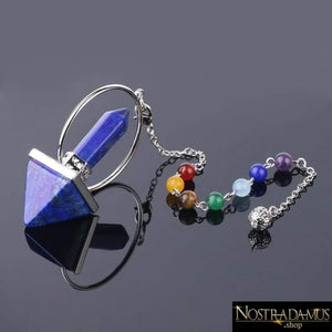 Pendule Energie - 6 minéraux disponibles - Lapis Lazuli - Pendentifs