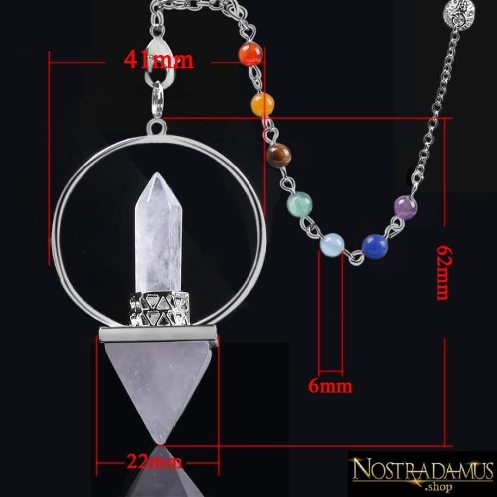 Pendule Energie - 6 minéraux disponibles - Pendentifs