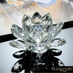 Fleur de Lotus en Cristal - 8 couleurs disponibles - Transparent - Figurines et Miniatures