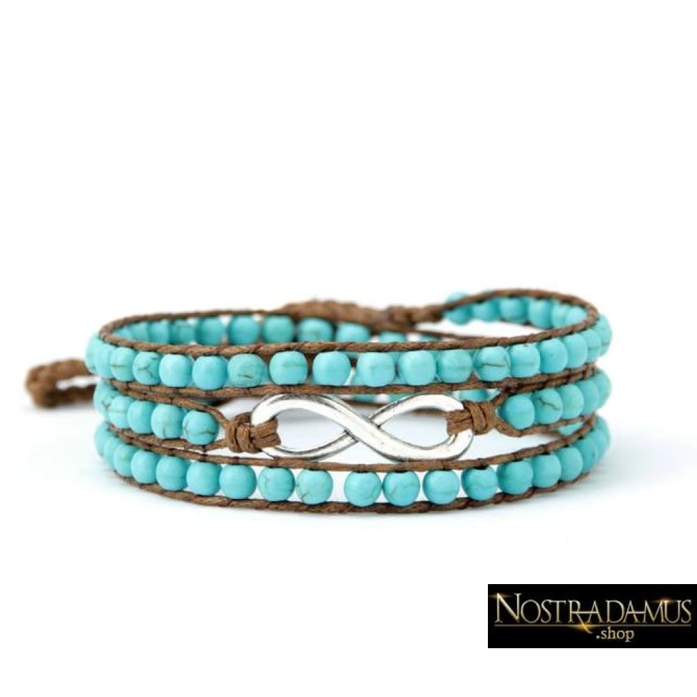 Bracelet Wrap Sagesse Infinie - Argent