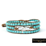 Bracelet Wrap Sagesse Infinie - Argent
