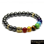 Bracelet 1er Chakra Ancrage & Vitalité - Or - Strand Bracelets