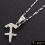 Pendentif en Acier Inoxydable - Symbole Zodiacal - Pendentif Colliers