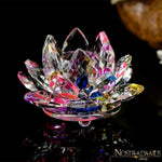 Fleur de Lotus en Cristal - 8 couleurs disponibles - Multicolore - Figurines et Miniatures