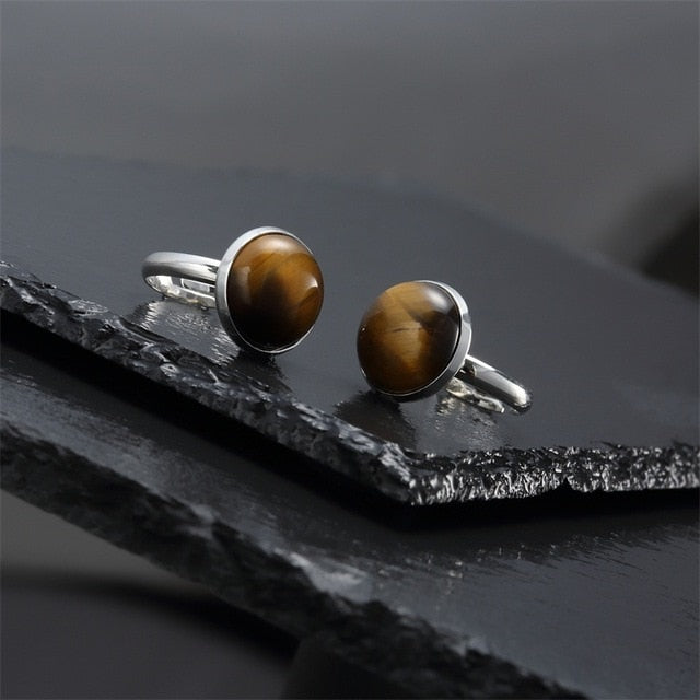 Bague 'Affirmation de Soi' - Œil de Tigre