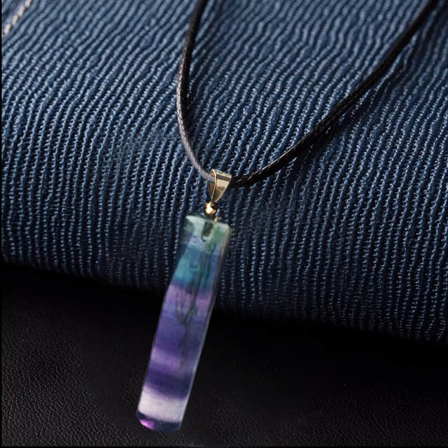 Pendentif de Détoxification en Fluorite