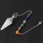 Pendule en Cristal de Roche - Purification & Rechargement