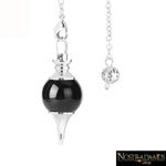 Pendule Séphoroton - 10 minéraux disponibles - Onyx noir - Pendentifs