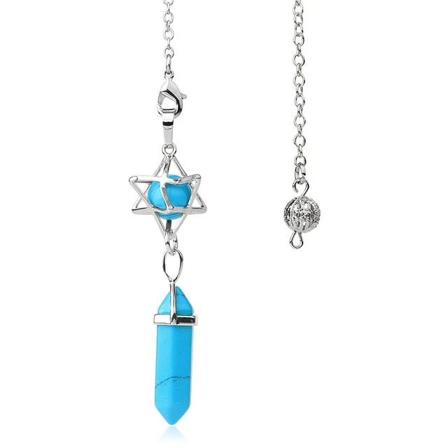 Pendule en Turquoise - Clairvoyance & Protection