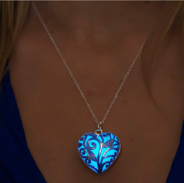 Pendentif 'Cœur de Lumière'