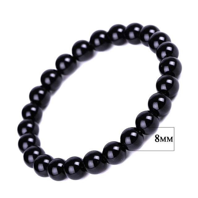 Bracelet de Purification en Obsidienne